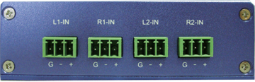 analog audio conversion front