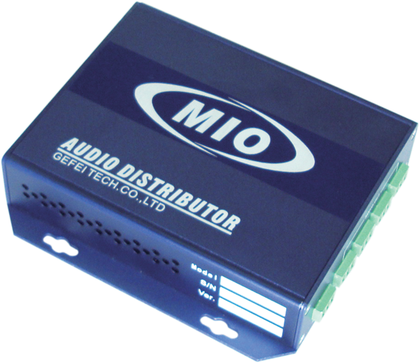 1 to 4 analog audio distribution amplifier