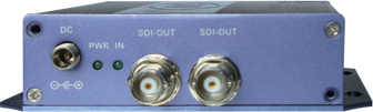 Mini converter analog V/A to SDI back panel
