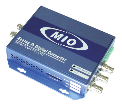 analog audio & video to embedded SDI converter