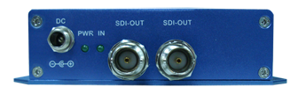 Mini converter analog video to SDI back panel