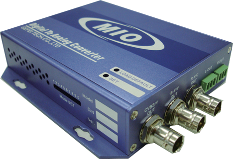 embedded SDI to analog audio & video converter