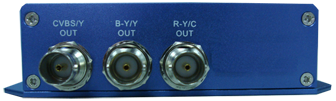 Mini converter SDI to analog video back panel
