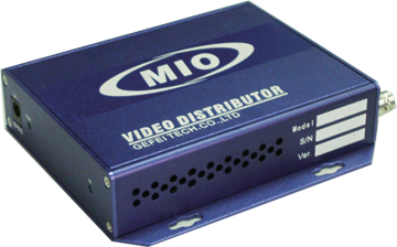 1 to 4 SDI video distribution amplifier